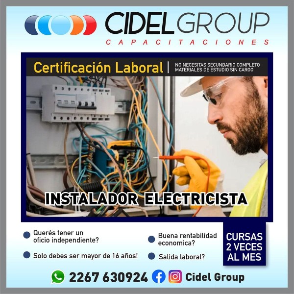 INSTALADOR  ELECTRICISTA