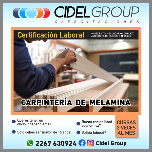 CARPINTERÍA   EN  MELAMINA